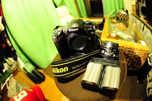 Nikon D200 50mm f1.8 純正バッテリグリップ