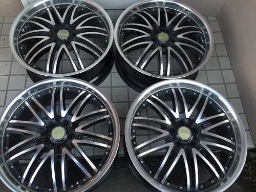 ２０インチアルミホイール 人気色 ｇｏｄｆａｔｈｅｒ アルファード エスティマなどミニバン対応 ホーネット 札幌のタイヤ ホイール の中古あげます 譲ります ジモティーで不用品の処分