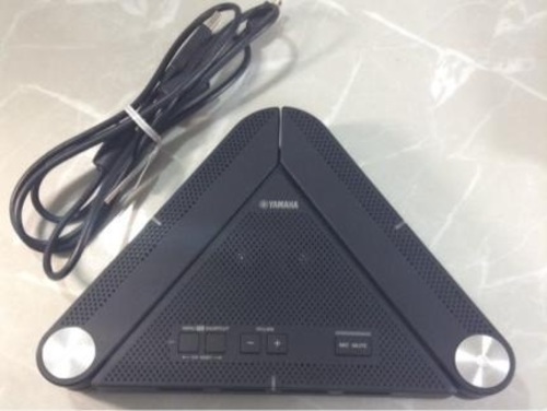 ＜取引完了＞YAMAHA ヤマハ　web会議用　マイクスピーカー　PJP-25URB 　中古美品