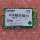 東芝 SSD 128GB/mSATA (miniSATA)のご案内です