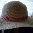 ミキハウス　白い麦藁帽子　サイズ52♪　女児用