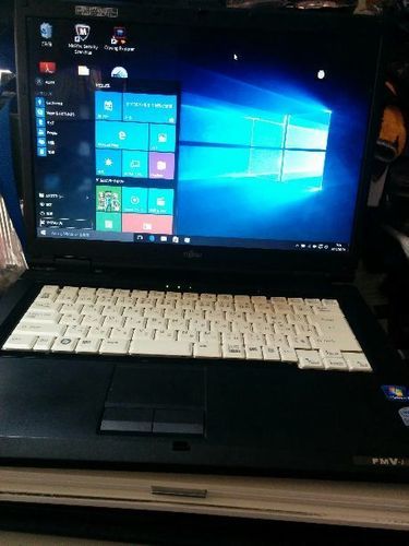 完売御礼、横浜市。Windows10 快調　富士通　ビシネスノート　A8255改　Core2 T7250  2GB/160GB  15.4光沢液晶　メンテ完了