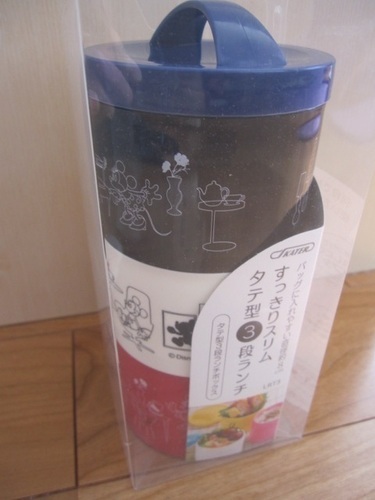 終了 新品 未開封 ディズニー タテ型3段ランチボックス スケーター お弁当箱 ちゃっぴー 練馬の食器 その他 の中古あげます 譲ります ジモティーで不用品の処分