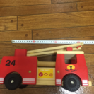 木製の消防車