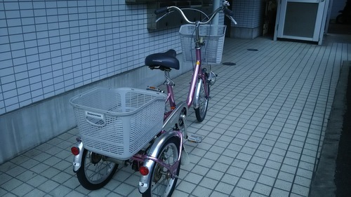 ブリヂストン三輪自転車