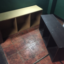 木製ボックス2つ