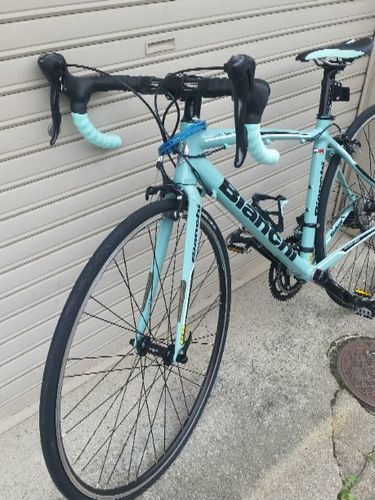ビアンキ ビンテージ サドル チェレステカラー 値下げしました Bianchi