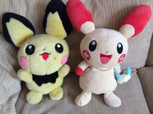 ピチューとプラスル あんこ 世田谷のおもちゃ ぬいぐるみ の中古あげます 譲ります ジモティーで不用品の処分