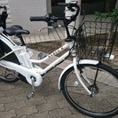 ブリヂストン　ＮＥＷハイディー2人気のホワイト　Ｆカゴ付き　全国最安値挑戦中！　