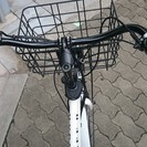 ブリヂストン　ＮＥＷハイディー2人気のホワイト　Ｆカゴ付き　全国最安値挑戦中！　