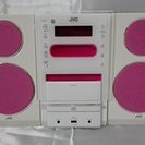 【未使用品】ビクター iPod対応ポータブルシステム (ピンク)...