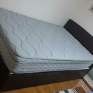 収納付きセミダブルベッド・マットレス