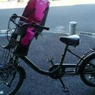 ６月に購入したばかりの子供乗せ自転車bikke2