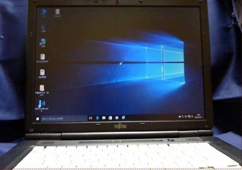 ★　富士通　FMV-8280　15.4型ワイド　ノートパソコン　Win10