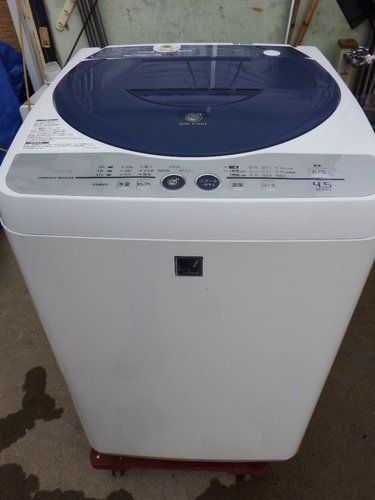 シャープ　洗濯機　ES-45E4 4.5kg