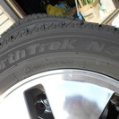 【モビリオ・モビリオスパイクなど】スタッドレスタイヤセット ホンダ純正アルミホイール付き ４本セット