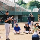 プロ野球ＯＢによる大人と子供の野球教室の画像