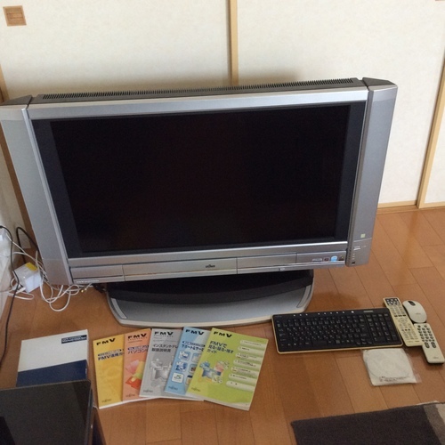 【値下げしました】富士通37インチ TX90S/D テレビ　パソコンWindows XP内蔵