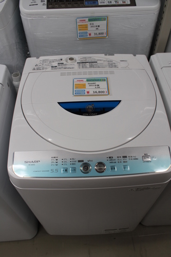 SHARP ES-GE55L 洗濯機　5.5Ｋ 2011年製 ★10キロ以内送料無料★