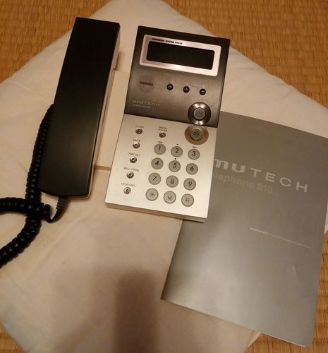 電話機 MUTECH telephone 810