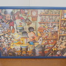 【終了】大きな壁掛けジグソーパズル ミッキーマウス ディズニー