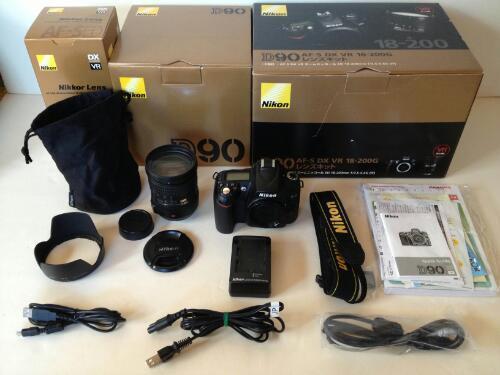 Nikon D90　と　AF-S DX VR Zoom-Nikkor 18-200mm