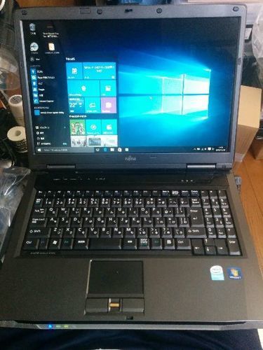 完売御礼、横浜市都筑区。Windows10 　富士通NF55X  Cel585  15.4光沢液晶　安心のオーバーホール済み
