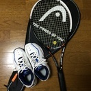 硬式テニスラケット&テニスシューズ（クレー/オムニ）