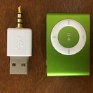 iPod shuffle（第２世代　1GB）グリーン + USB...