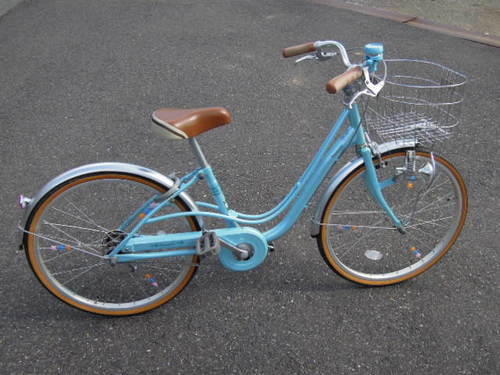 【終了】女の子用おしゃれな自転車　パナソニック２２型（ＢＡＡマーク付き）