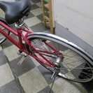[2238]ブリヂストン　Albelt　アルベルト　27インチ　ベルトドライブ　内装3段　アルミフレーム　3LEDオートライト　ローラーブレーキ　ステンレスカゴ　レッド