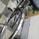 [2314]中古自転車　リサイクル自転車　シティサイクル　27インチ　外装6段変速　ローラーブレーキ　ブラック