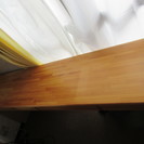 パイン天然木 薄型シンプルデスク 幅180cm