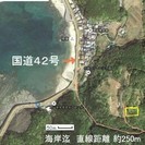 和歌山県白浜町椿・海が直ぐ近くです。