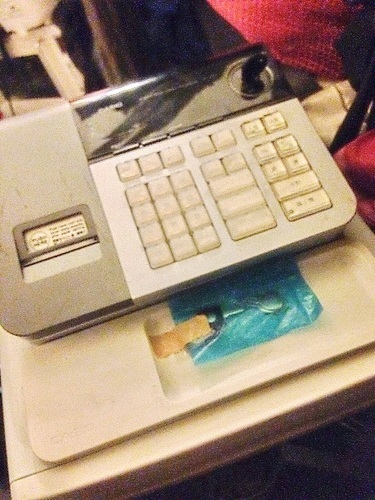 破格！CASIOレジスター 小型ドロア ホワイト【安心のカシオ製のレジ機】中古美品