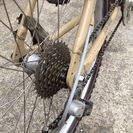 売り切れました。ありがとうございました。ルイガノ　26インチマウンテンバイク　ベージュ LGS-V　４２０mm　　RST製サスペンション