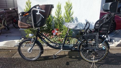 子ども乗せ自転車、前後あります！ 都内在住で取りに来ていただける方に！