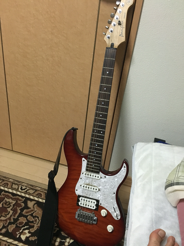 エレキギター yamaha pacifica