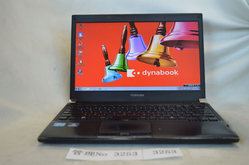 【訳有り】東芝 dynabook R731/C/Core i5/2GB/250GB/Win7 64bitのご案内です