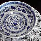 大絵皿、　（陶器）中国製