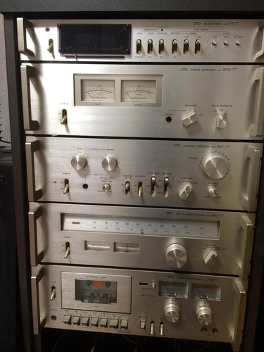 Ottoというメーカーの古い音響機器です Nico27 笠岡のオーディオの中古あげます 譲ります ジモティーで不用品の処分