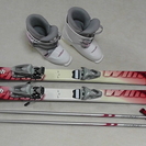 スキー150cm、ブーツ25.0cm