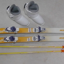 スキー130cm、ブーツ24.0cm