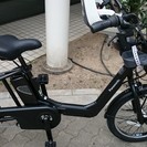 パナソニック　ＮＥＷギュットアニーズ　ブラック　通販に負けない価格！！人気モデルがこの価格！撮影の為　後ろ子供乗せは外しています。（F子供乗せハマックスは別売りです）**お買い上げの際は後ろ乗せはセットです**