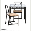 【値下げ】【IKEA】ブラウン_ダイニングテーブル