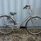 中古自転車　２７in　グレー　