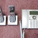 コードレス電話機 (子機 2 台付き)