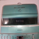 日立全自動洗濯機ビートウォッシュ2007年製（簡易乾燥機能付）