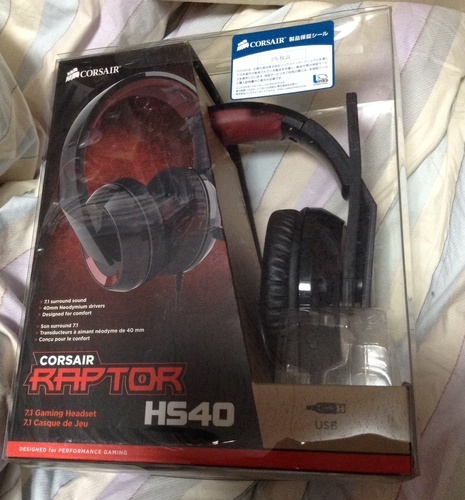7.1ch ゲーミングヘッドセット Raptor HS40