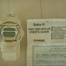 【終了】【未使用】Baby-G腕時計★レディース★ホワイト